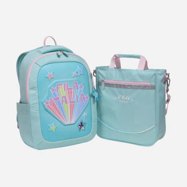 Fila Cotton Candy School Set Girl's Backpacks - Turquoise,NZ 462-2694